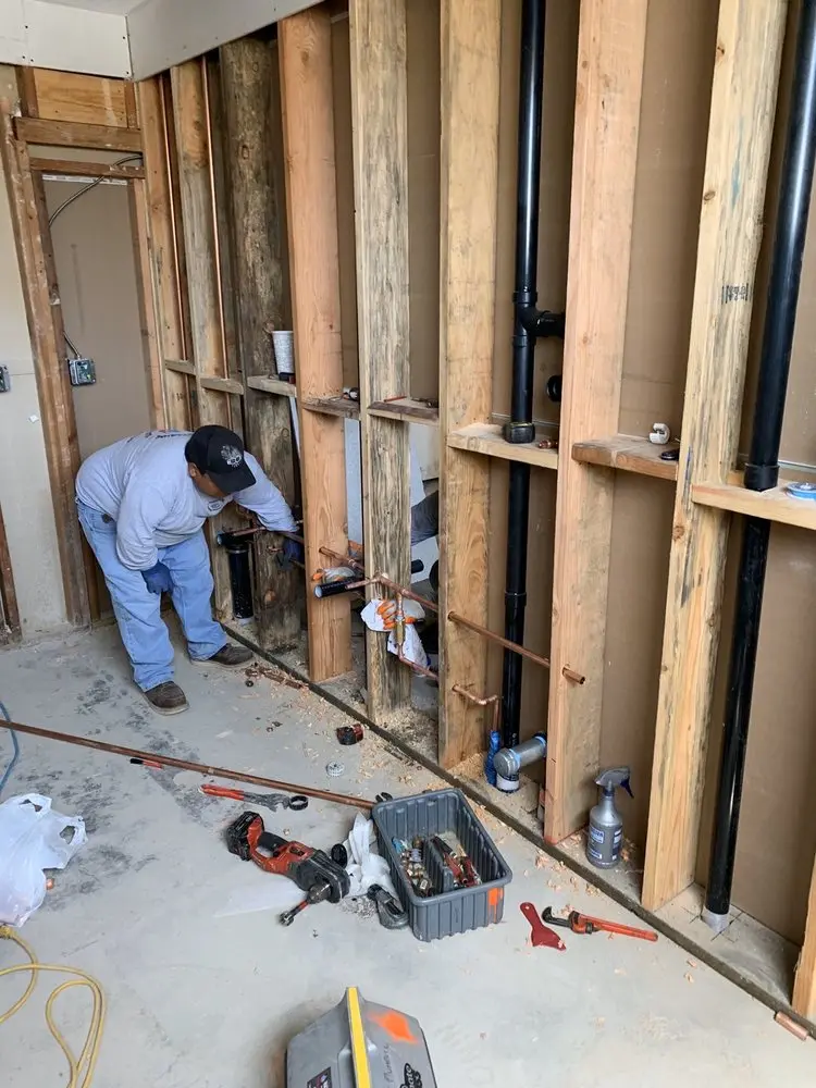 Commercial rough-in plumbing for Gas Line Repair in Centennial Hill